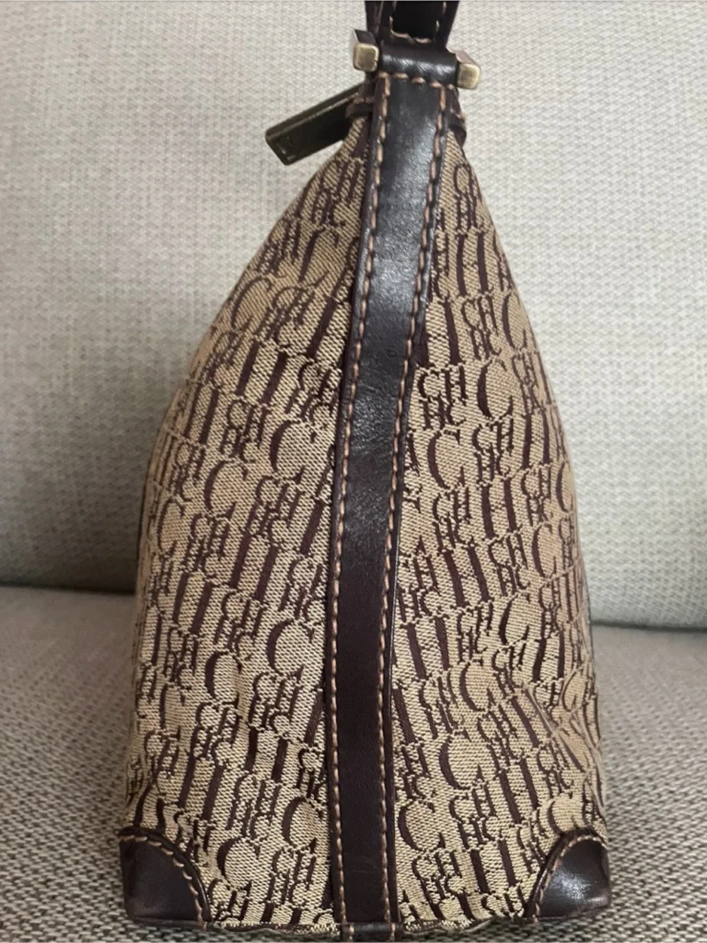 Carolina Herrera canvas Handbag Tote, Authentic, Excellent condition